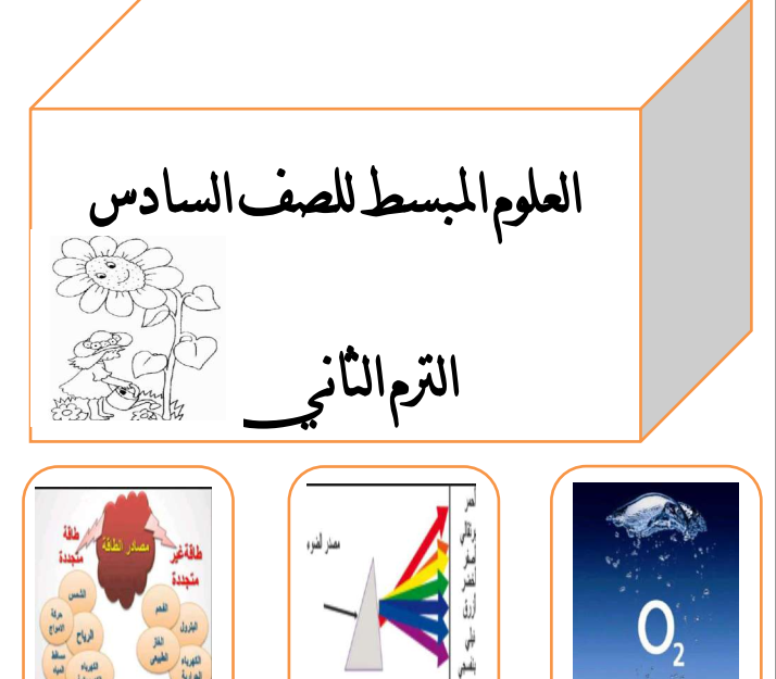 ملخص العلوم الصف السادس اليمن الجزء الثاني pdf