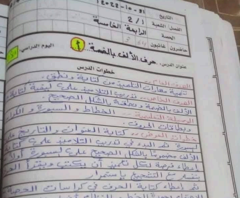 كراسة تحضير اللغة العربية والتربية الاسلامية اول ابتدائي ليبيا pdf
