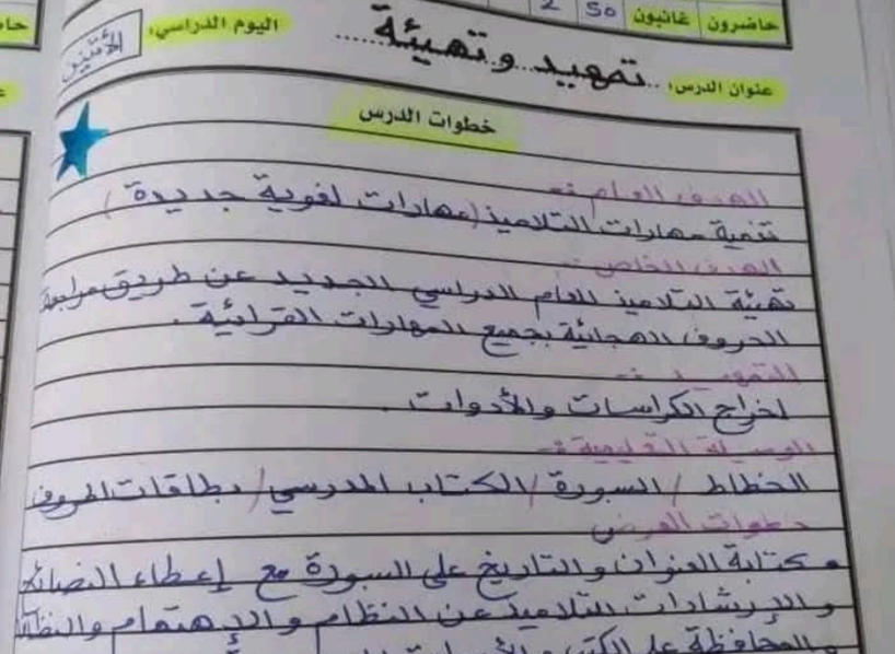 كراسة تحضير اللغة العربية والتربية الاسلامية ثاني ابتدائي ليبيا pdf