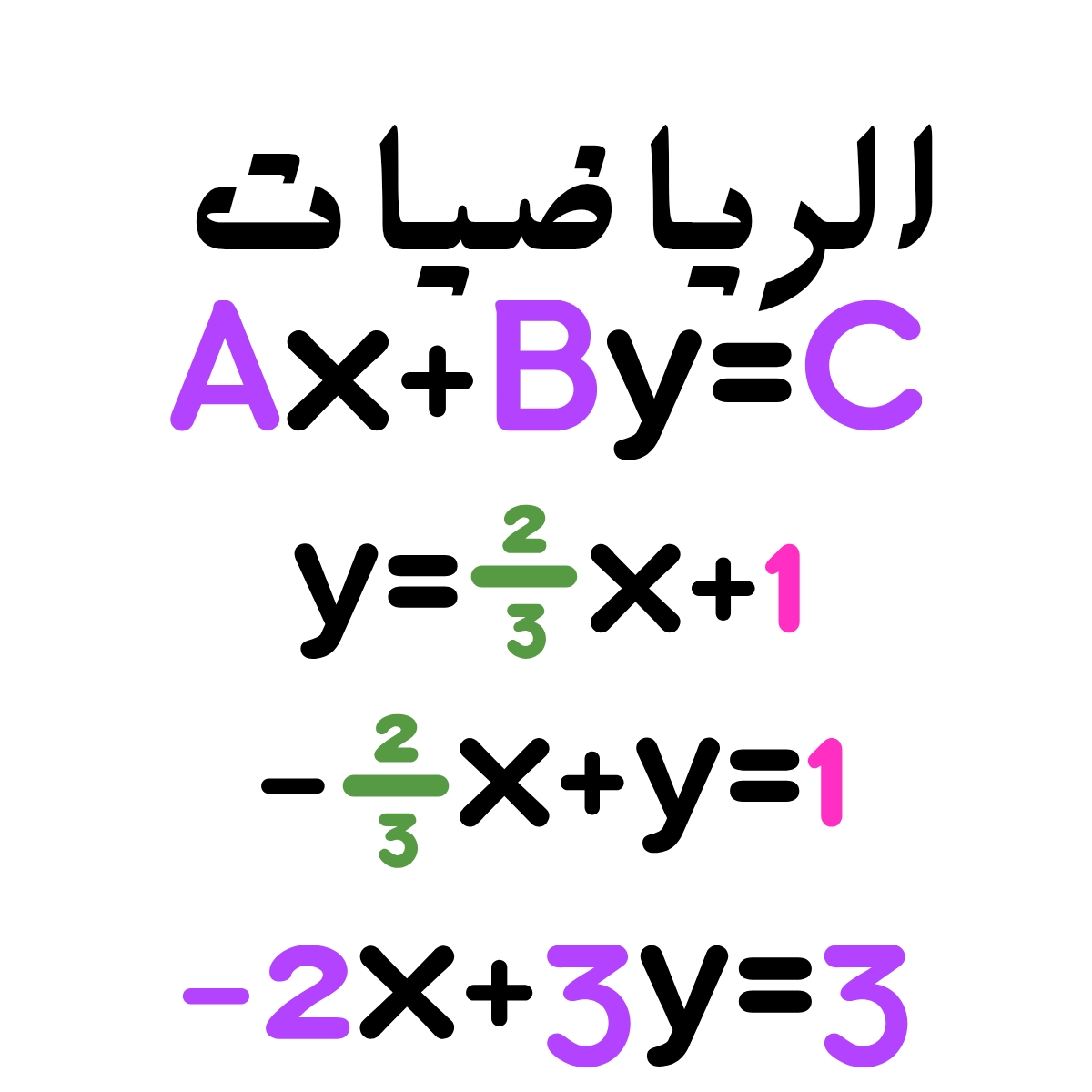 مادة الرياضيات